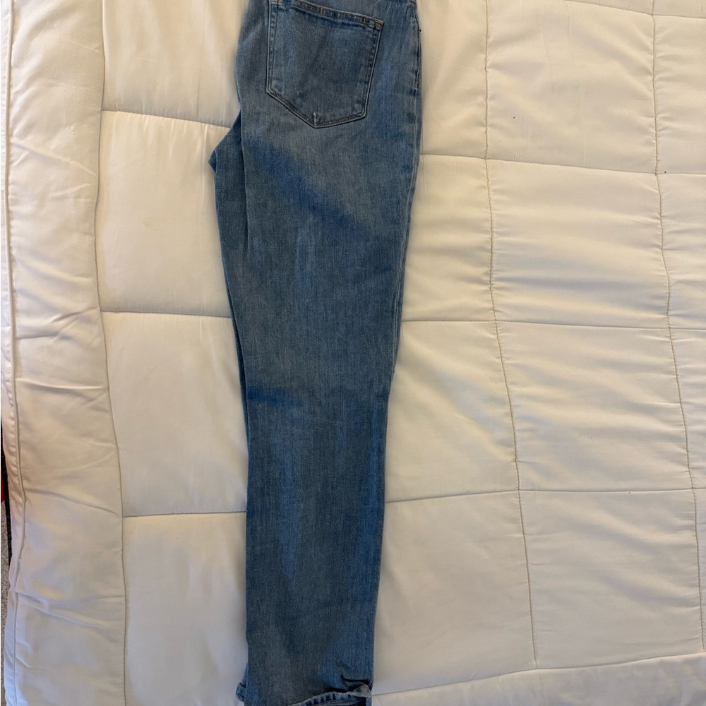 Blue Denim Jeans (Paige) Straight